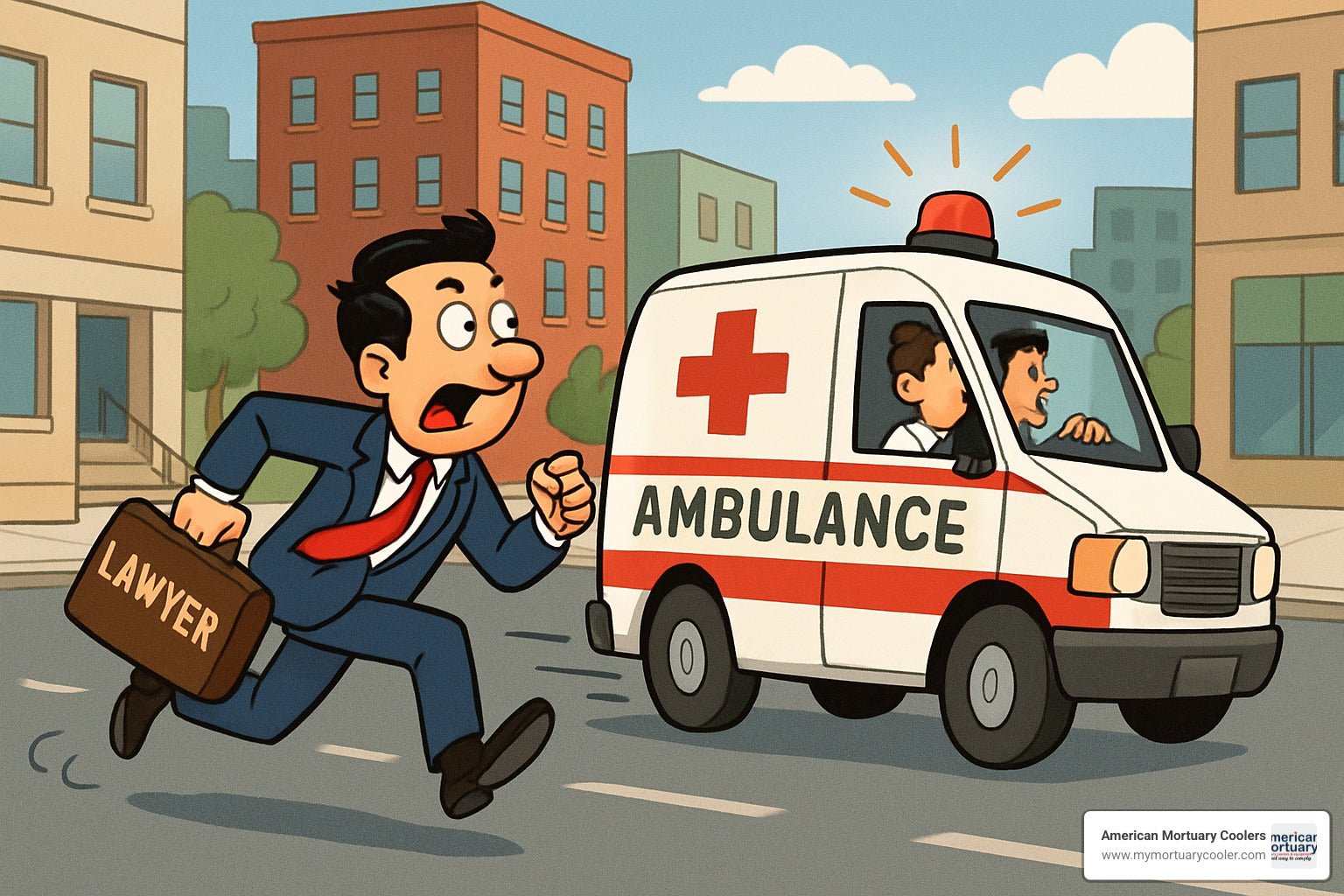 Ambulance Chasers: Legal Terms Demystified - American Mortuary Coolers & Equipments Ambulance Chasers: Legal Terms Demystified - American Mortuary Coolers & Equipments
